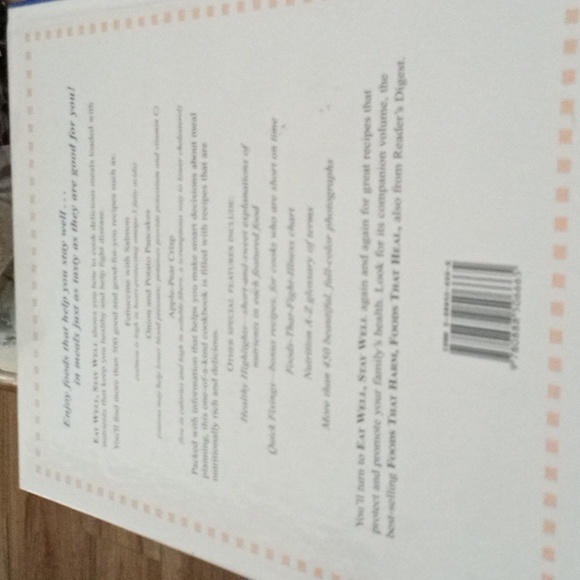 Reader's Digest Eat Well Stay Well Cookbook - Picture 2 of 2